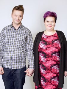 Ines Ferčič in Daniel Cigula; Foto: Bojan Mihalič