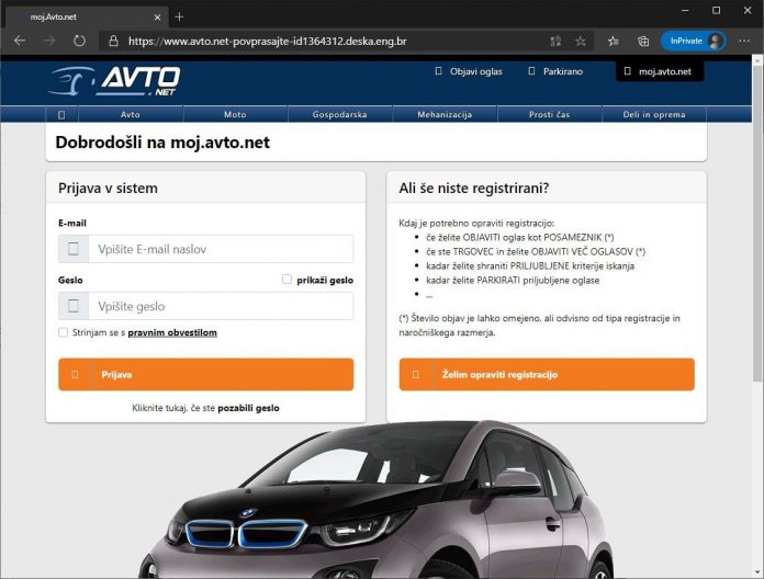 POZOR! Goljufi se lotili uporabnikov portala Avto.net - MBREPORT.si
